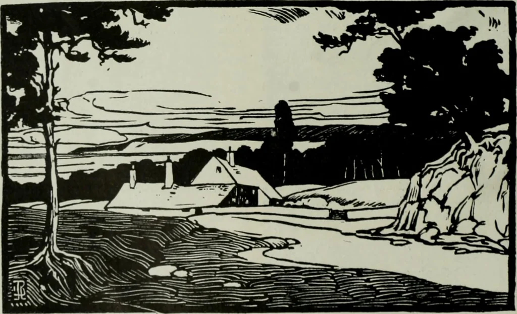 An illustration from International studio, 1897, leaf 377