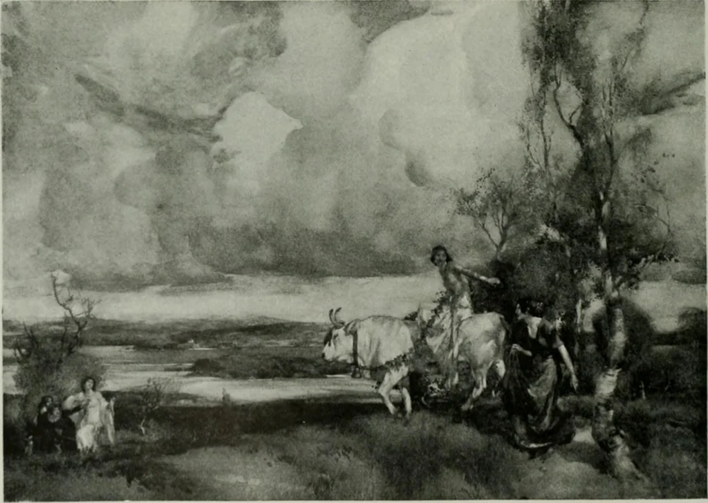An illustration from International studio, 1897, leaf 387