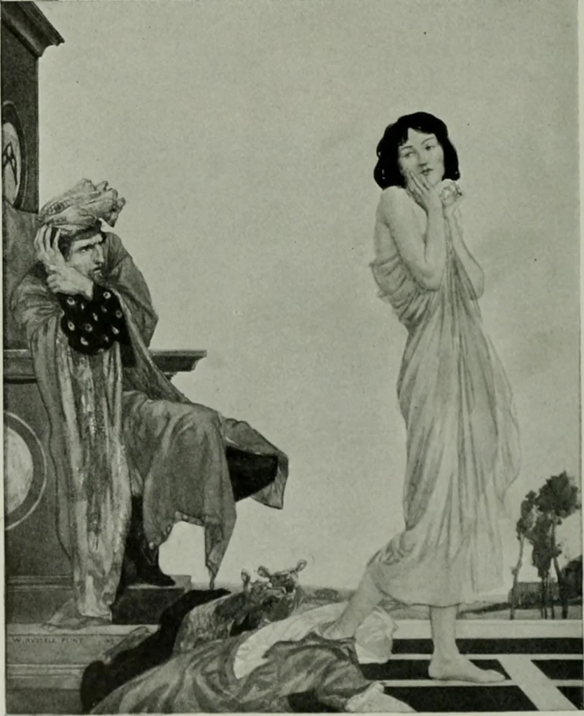 An illustration from International studio, 1897, leaf 391