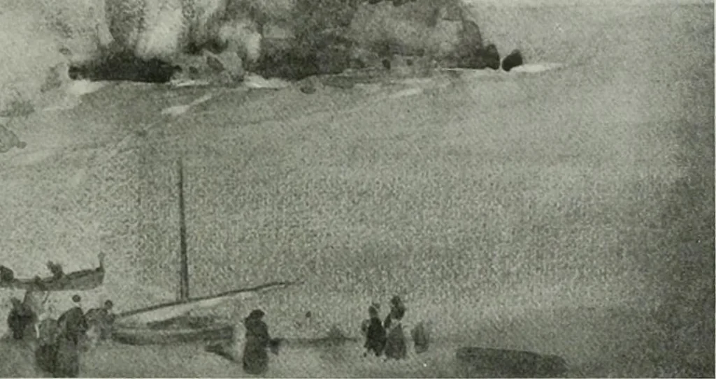 An illustration from International studio, 1897, leaf 392