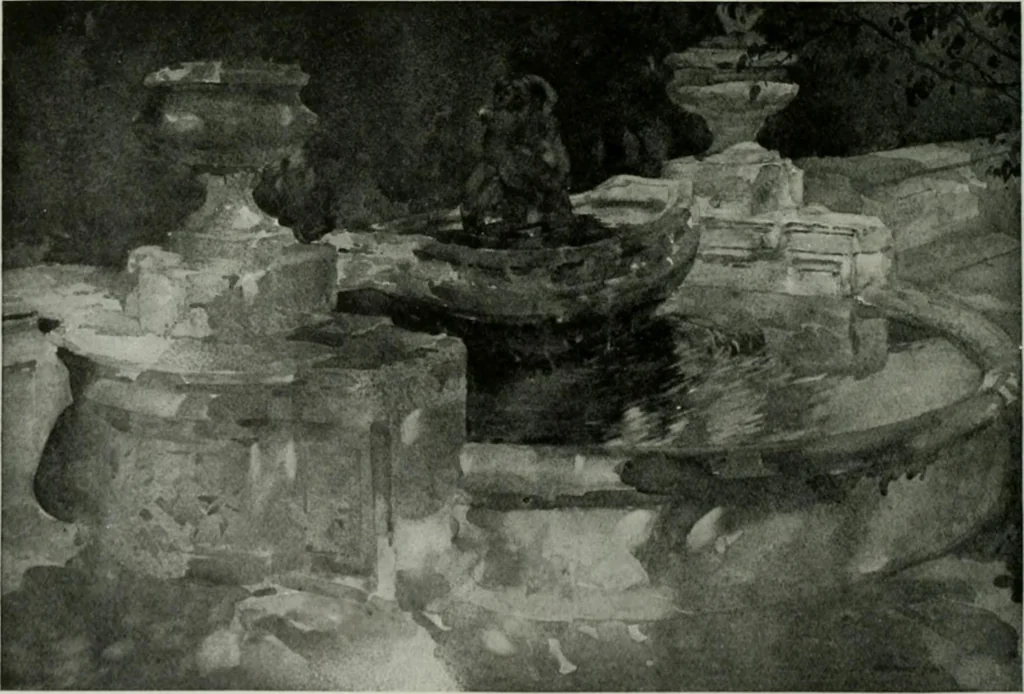An illustration from International studio, 1897, leaf 393