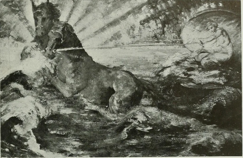 An illustration from International studio, 1897, leaf 42