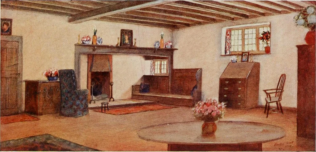 An illustration from International studio, 1897, leaf 422