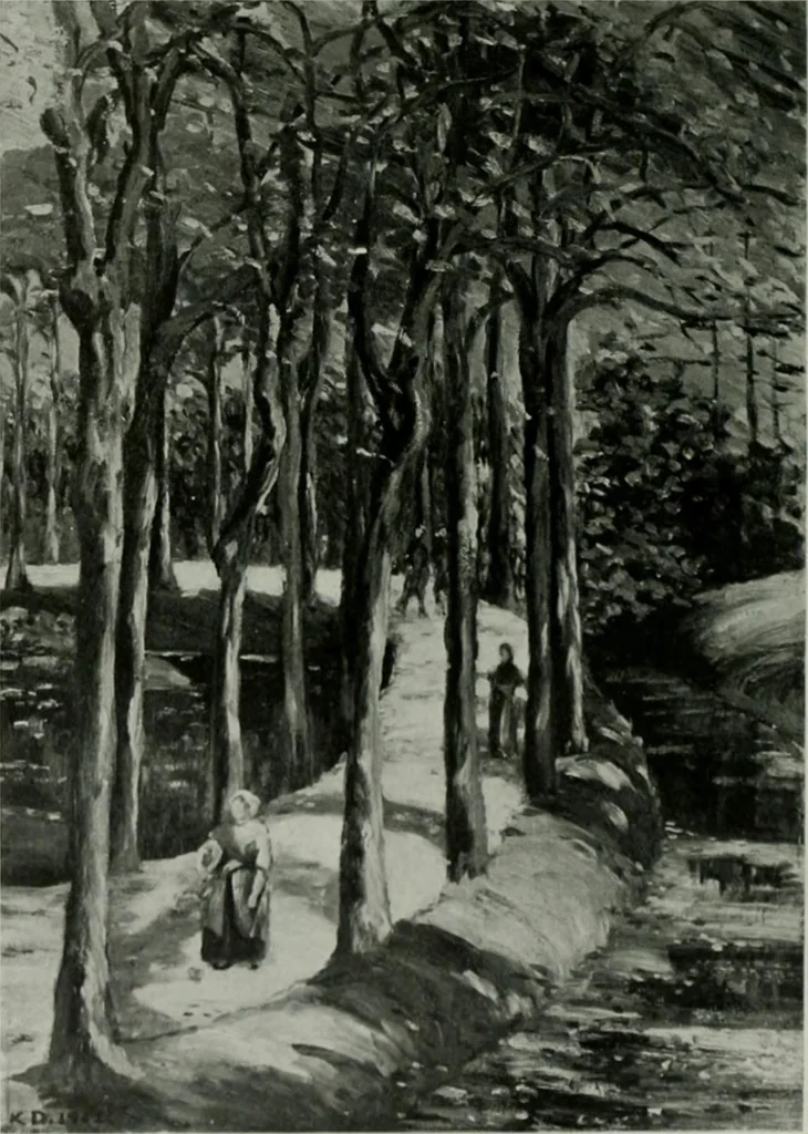 An illustration from International studio, 1897, leaf 43