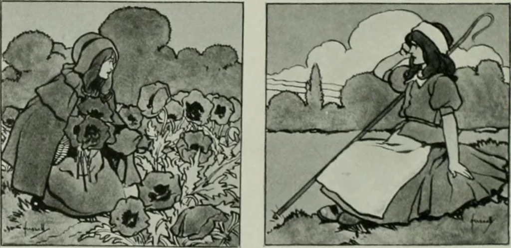 An illustration from International studio, 1897, leaf 437