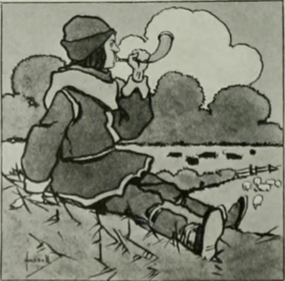 An illustration from International studio, 1897, leaf 437