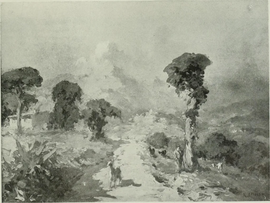 An illustration from International studio, 1897, leaf 446