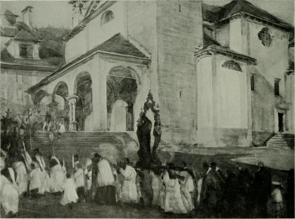 An illustration from International studio, 1897, leaf 457