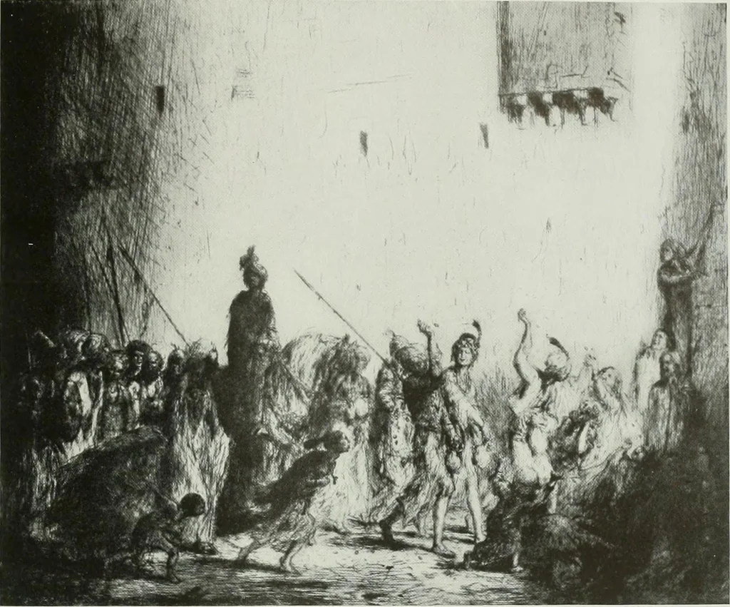 An illustration from International studio, 1897, leaf 74
