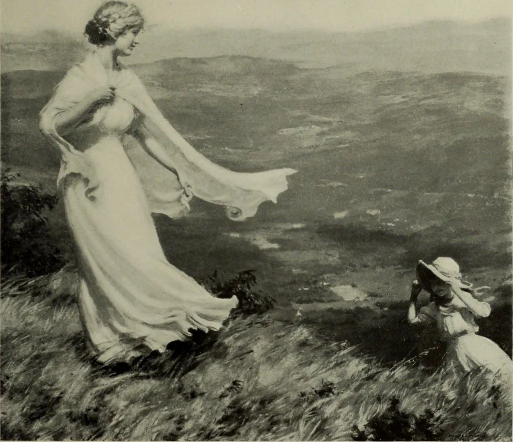 An illustration from International studio, 1897, leaf 102