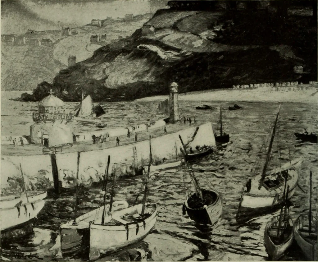 An illustration from International studio, 1897, leaf 103