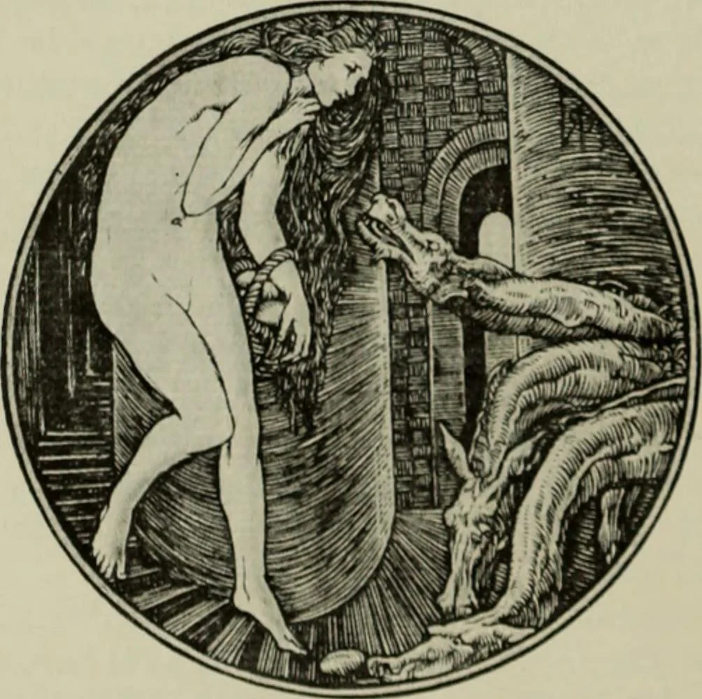 An illustration from International studio, 1897, leaf 113
