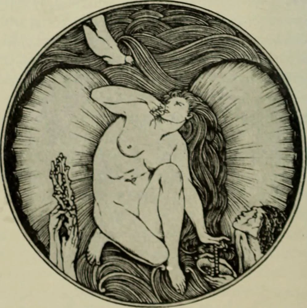An illustration from International studio, 1897, leaf 113