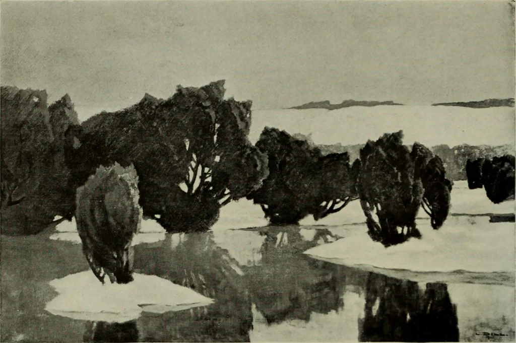 An illustration from International studio, 1897, leaf 123