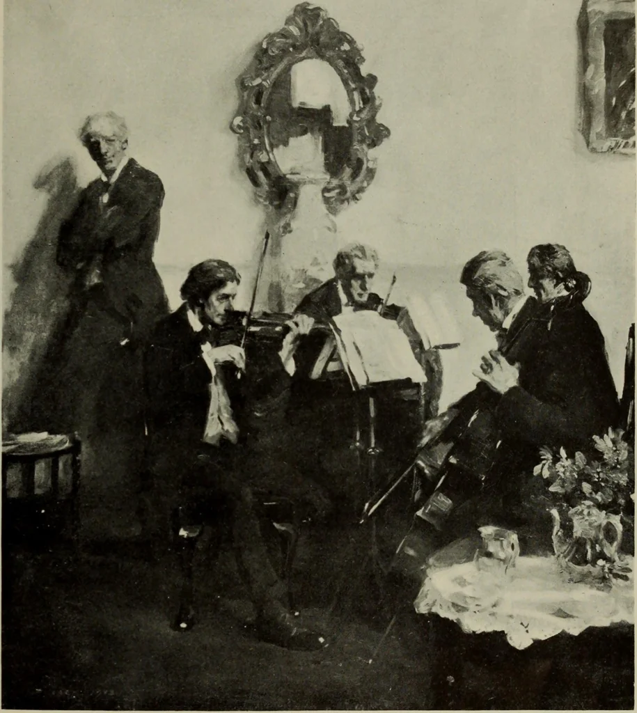 An illustration from International studio, 1897, leaf 124