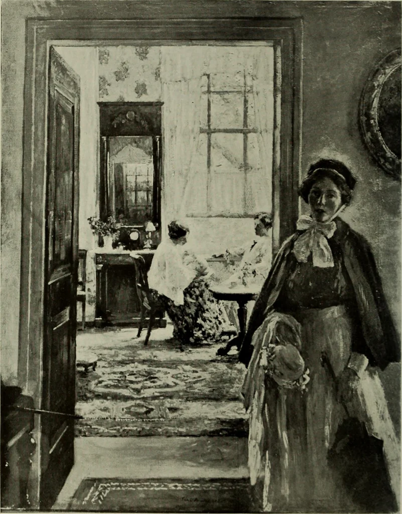 An illustration from International studio, 1897, leaf 127