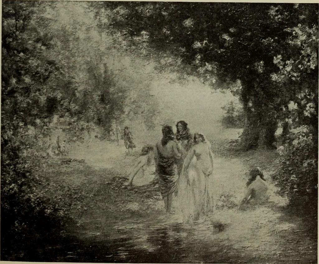 An illustration from International studio, 1897, leaf 160