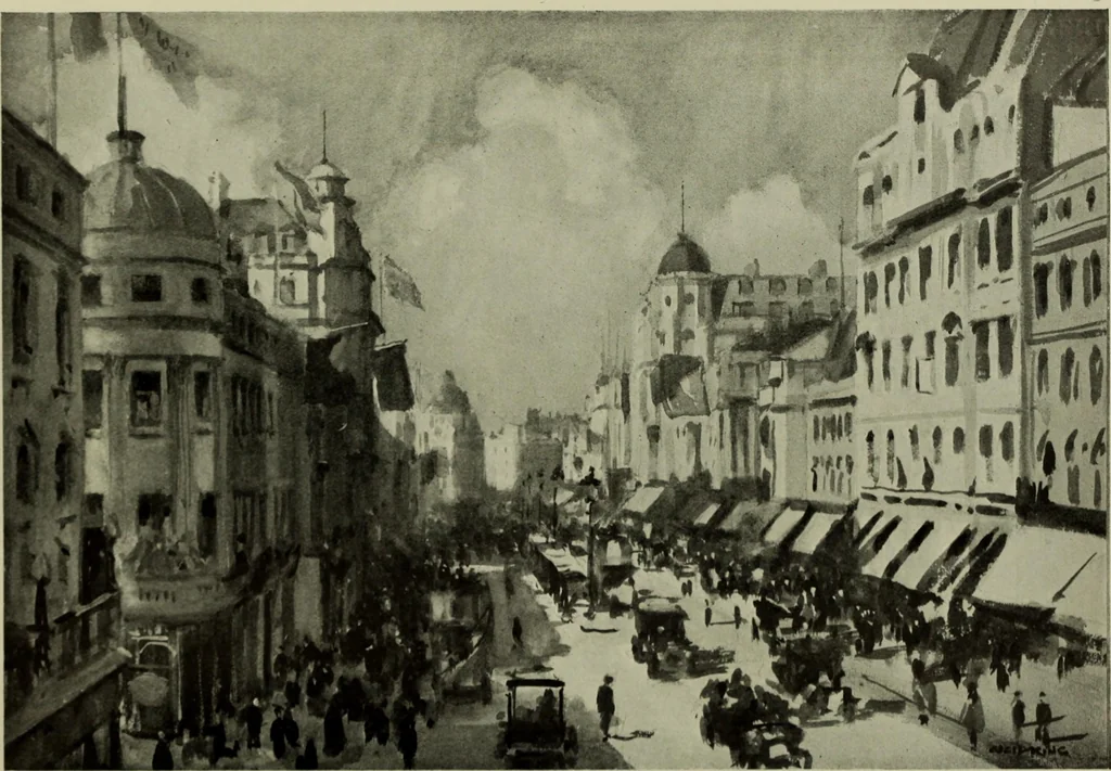 An illustration from International studio, 1897, leaf 183