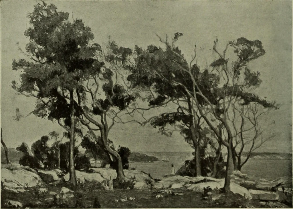 An illustration from International studio, 1897, leaf 185