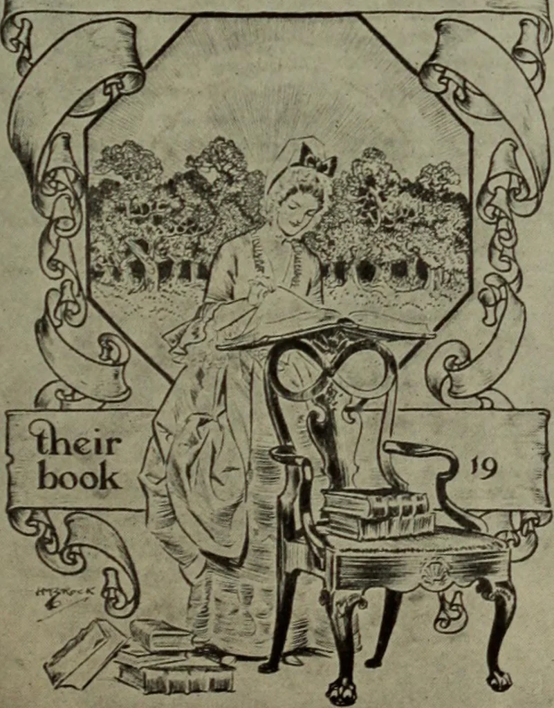 An illustration from International studio, 1897, leaf 190