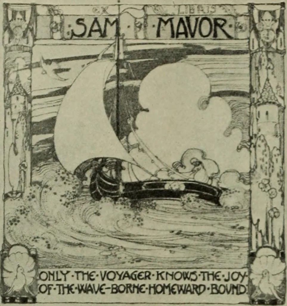 An illustration from International studio, 1897, leaf 193