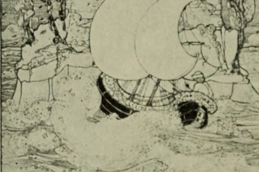 An illustration from International studio, 1897, leaf 193