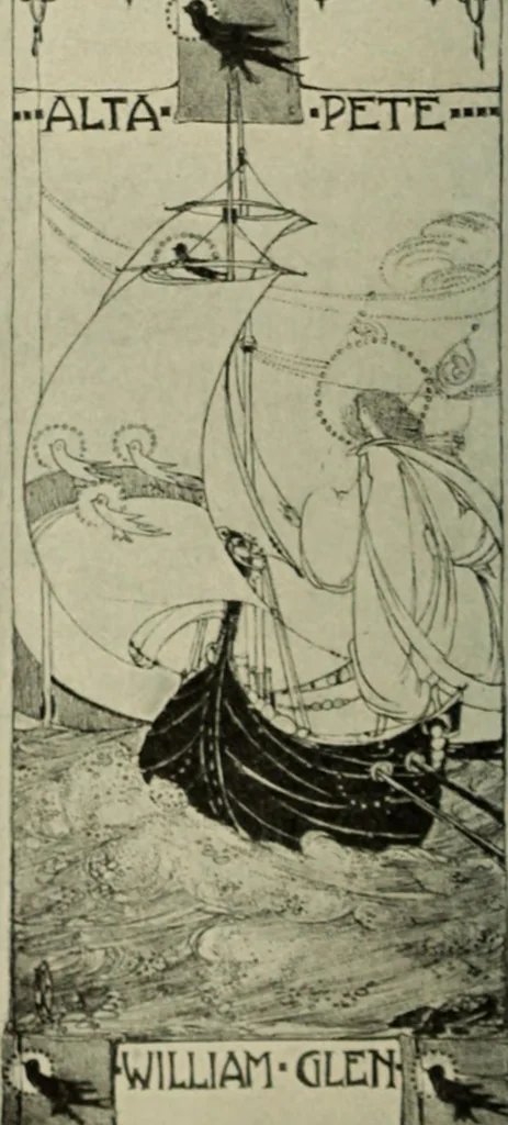 An illustration from International studio, 1897, leaf 193