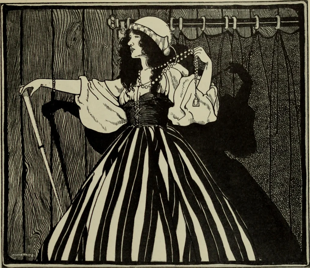 An illustration from International studio, 1897, leaf 200