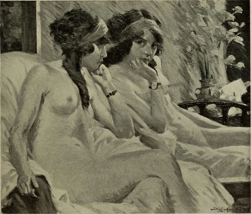 An illustration from International studio, 1897, leaf 202