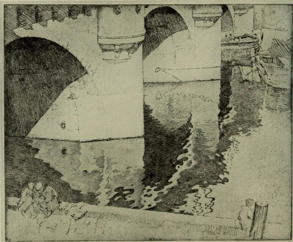 An illustration from International studio, 1897, leaf 203