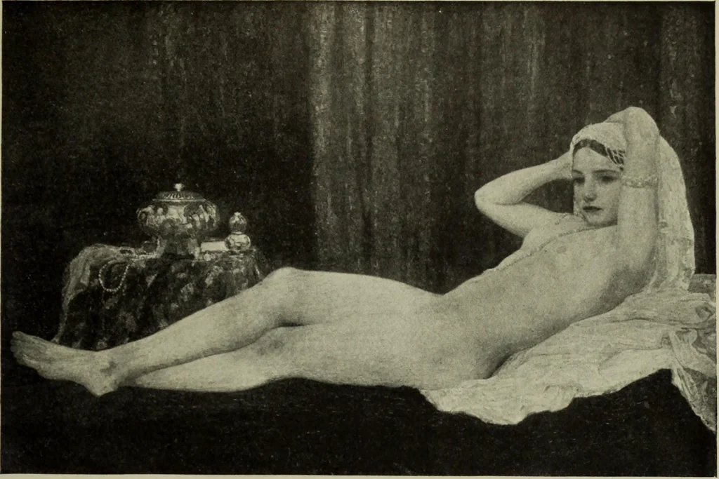 An illustration from International studio, 1897, leaf 206
