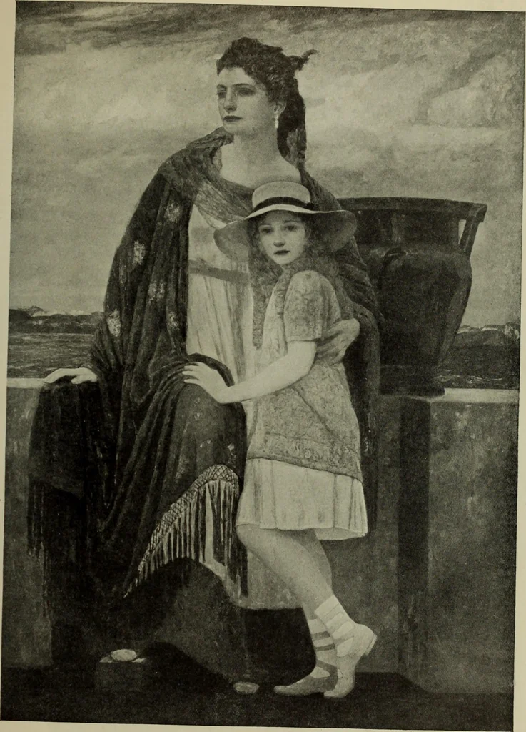 An illustration from International studio, 1897, leaf 208