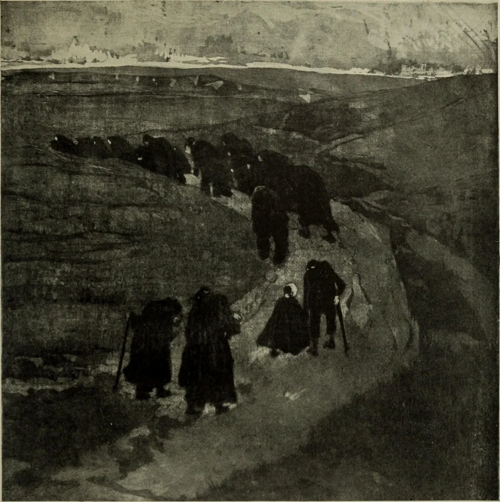 An illustration from International studio, 1897, leaf 210