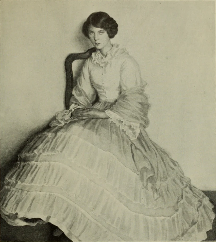An illustration from International studio, 1897, leaf 216