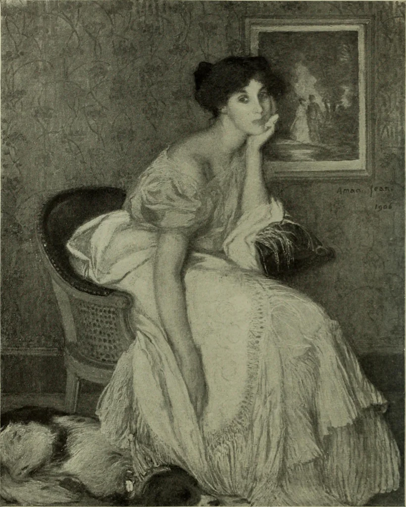An illustration from International studio, 1897, leaf 227