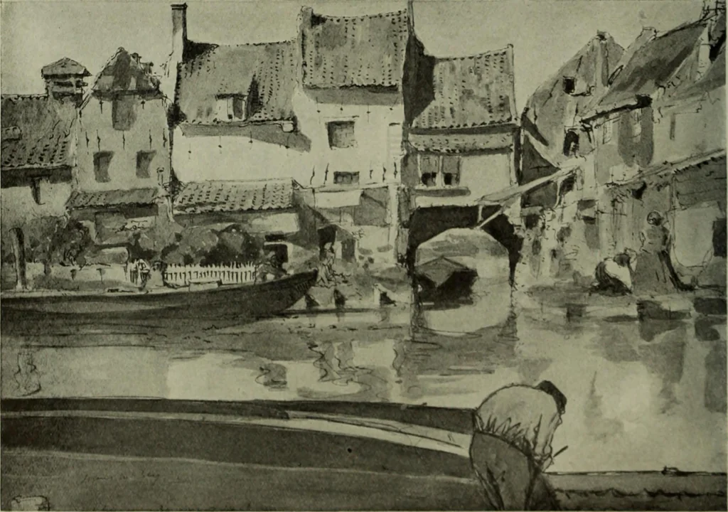 An illustration from International studio, 1897, leaf 233