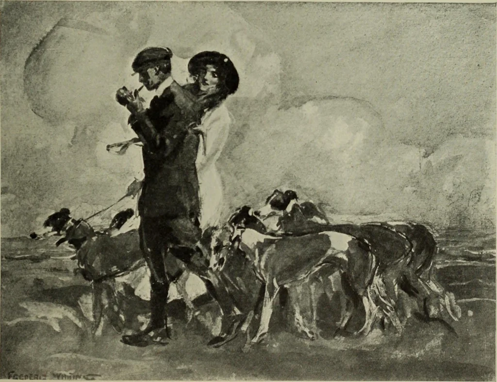 An illustration from International studio, 1897, leaf 244