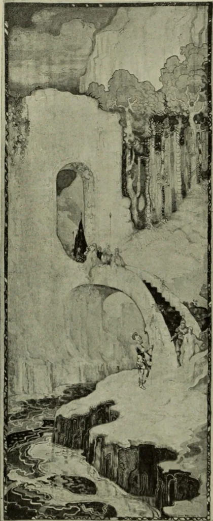 An illustration from International studio, 1897, leaf 309