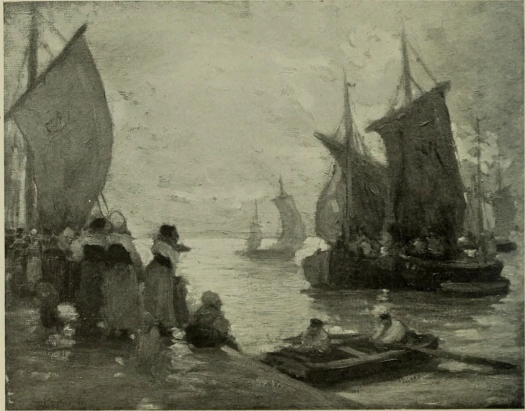 An illustration from International studio, 1897, leaf 349