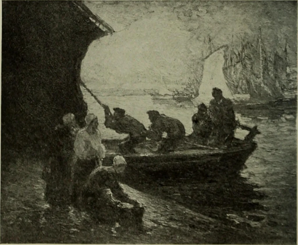 An illustration from International studio, 1897, leaf 351