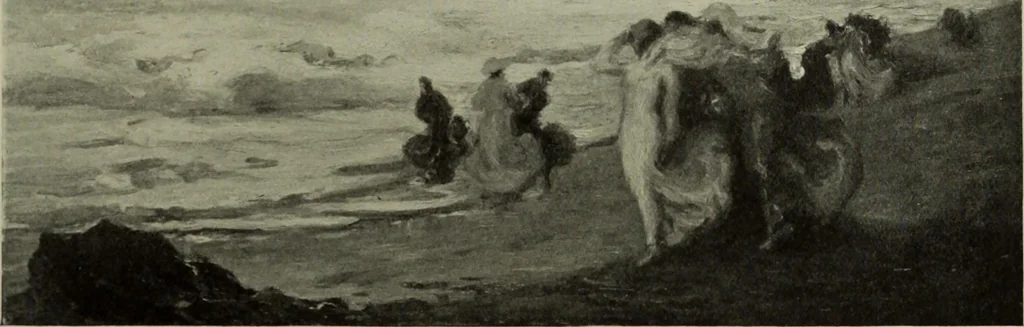 An illustration from International studio, 1897, leaf 352