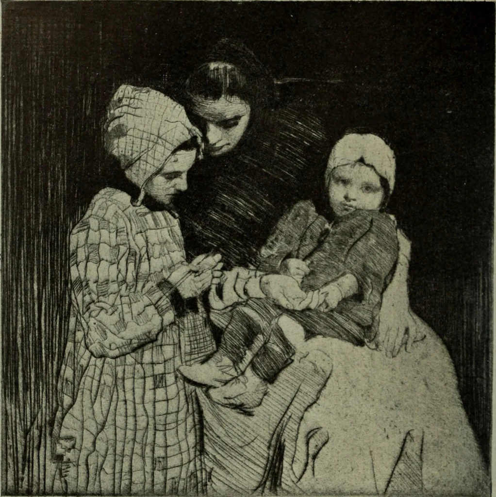 An illustration from International studio, 1897, leaf 361