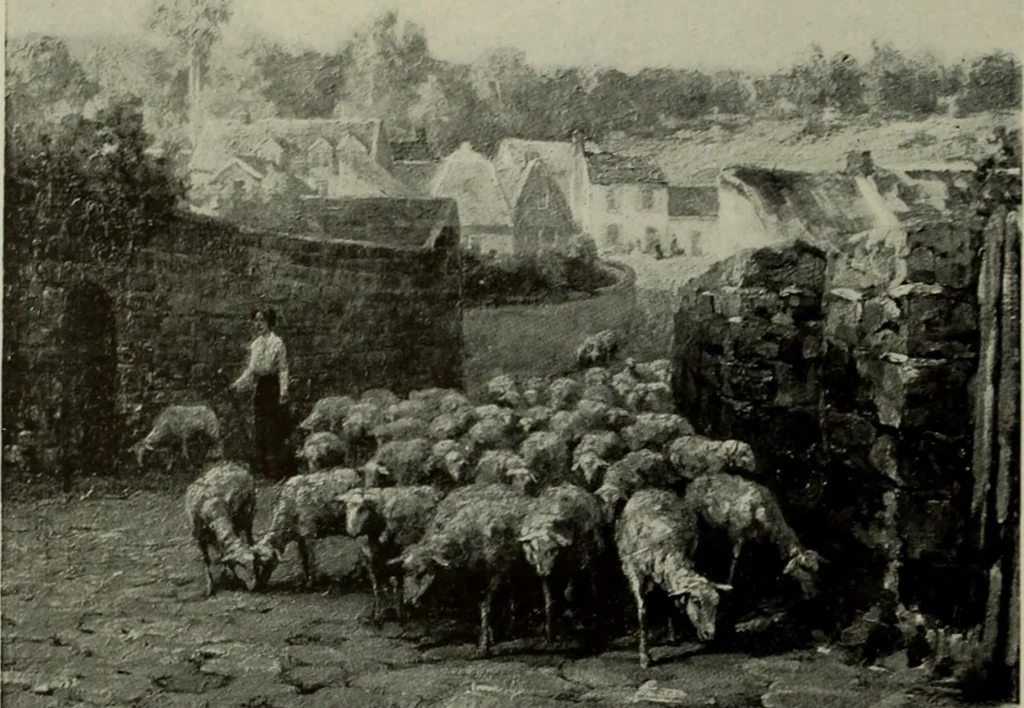 An illustration from International studio, 1897, leaf 37