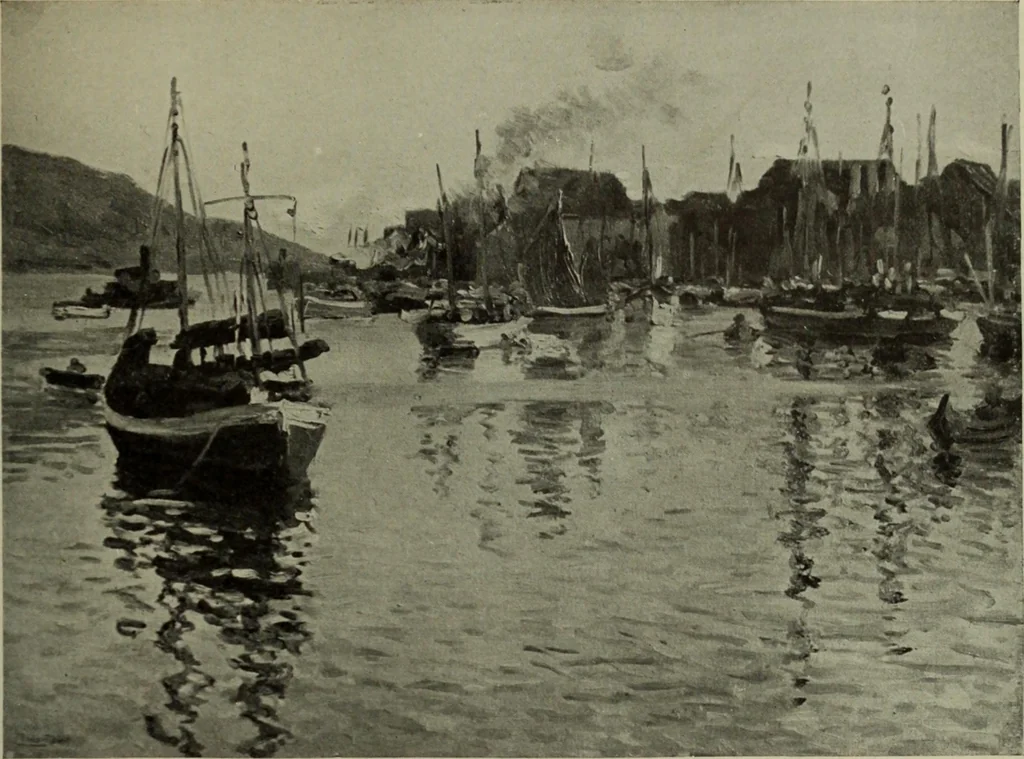 An illustration from International studio, 1897, leaf 372