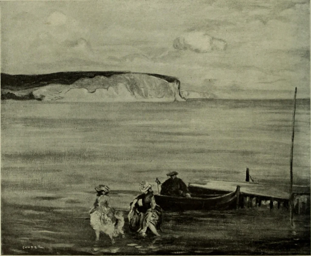 An illustration from International studio, 1897, leaf 413