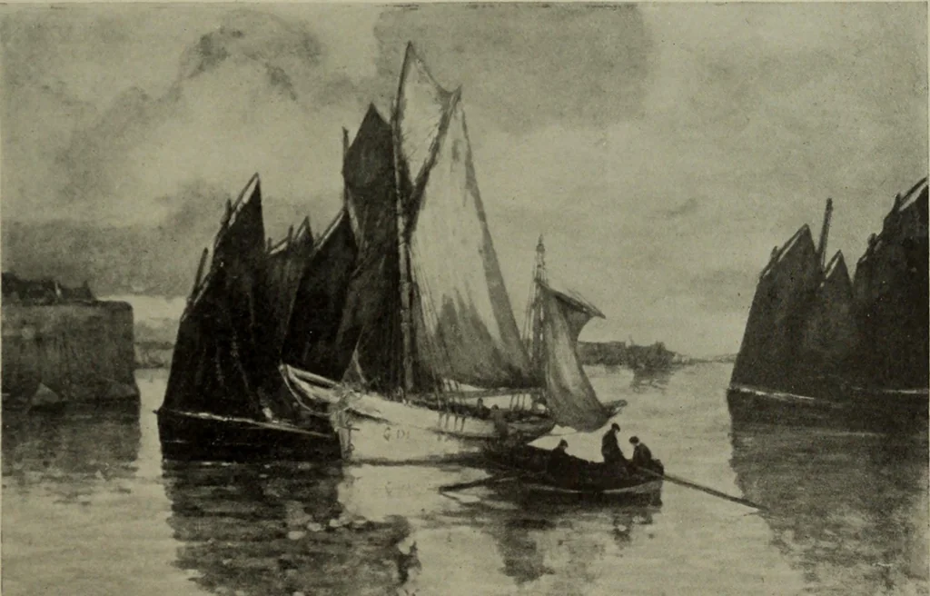An illustration from International studio, 1897, leaf 452