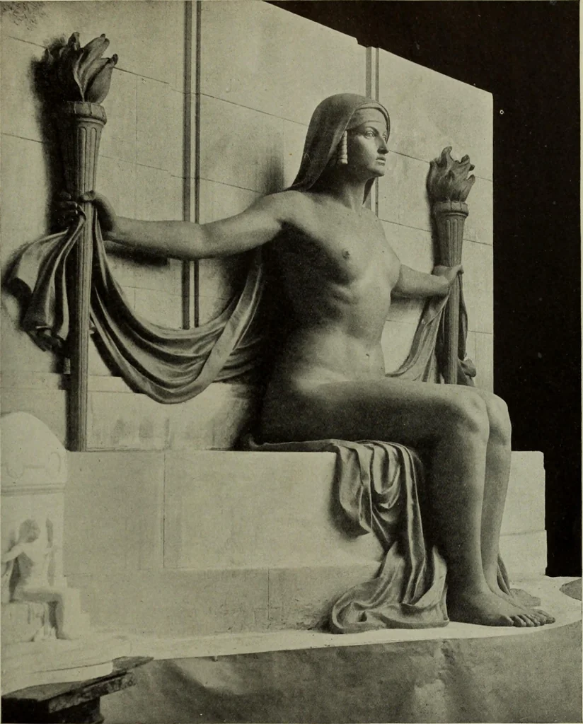 An illustration from International studio, 1897, leaf 454