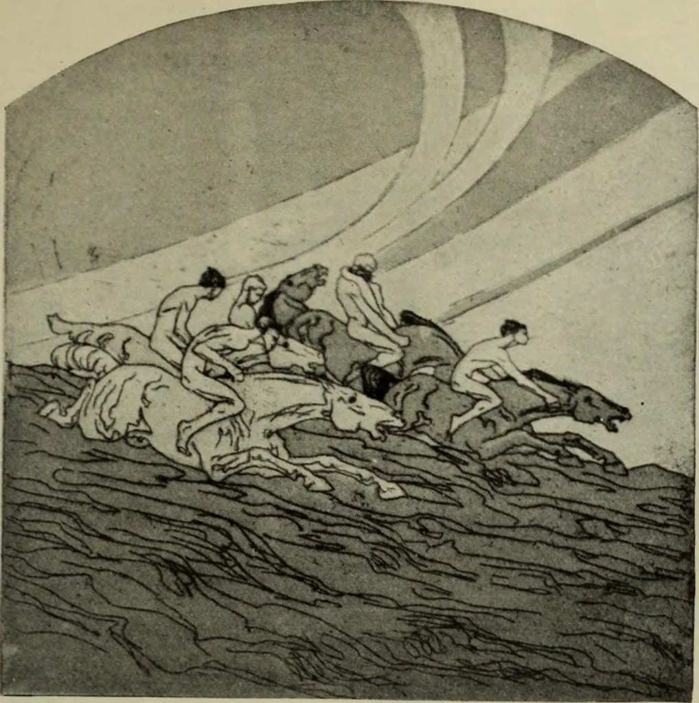 An illustration from International studio, 1897, leaf 458