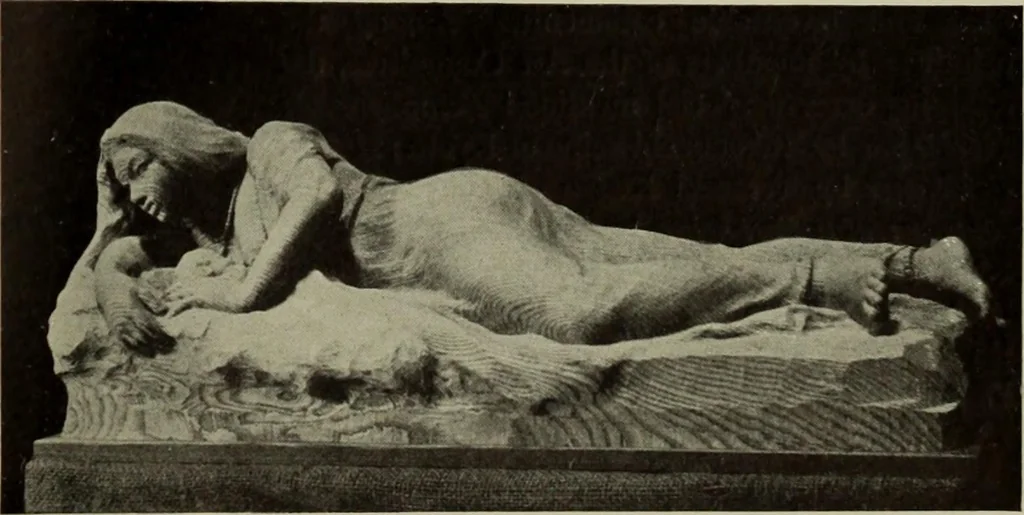 An illustration from International studio, 1897, leaf 466