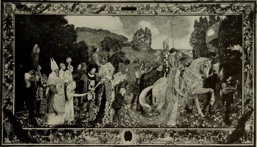 An illustration from International studio, 1897, leaf 48